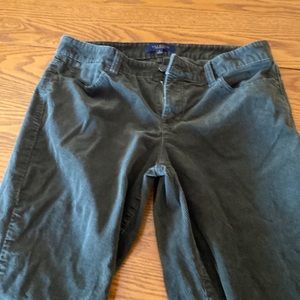 Talbots signature green boot corduroy. Size 8